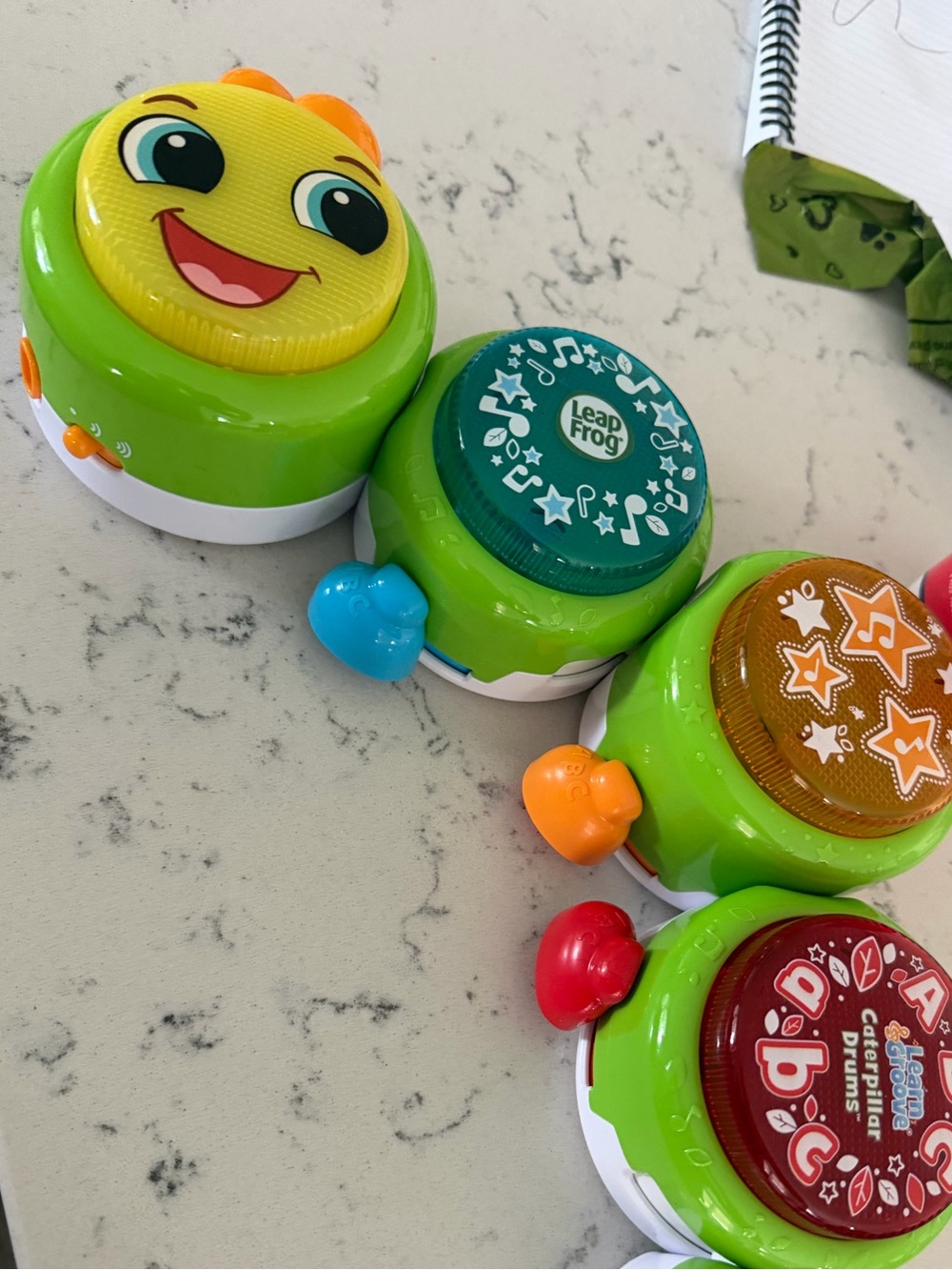 Leapfrog Green Musical Activity Drum Toy Set for Kids